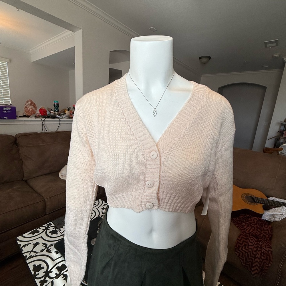 Glassons Light Pink Cardigan Sweater